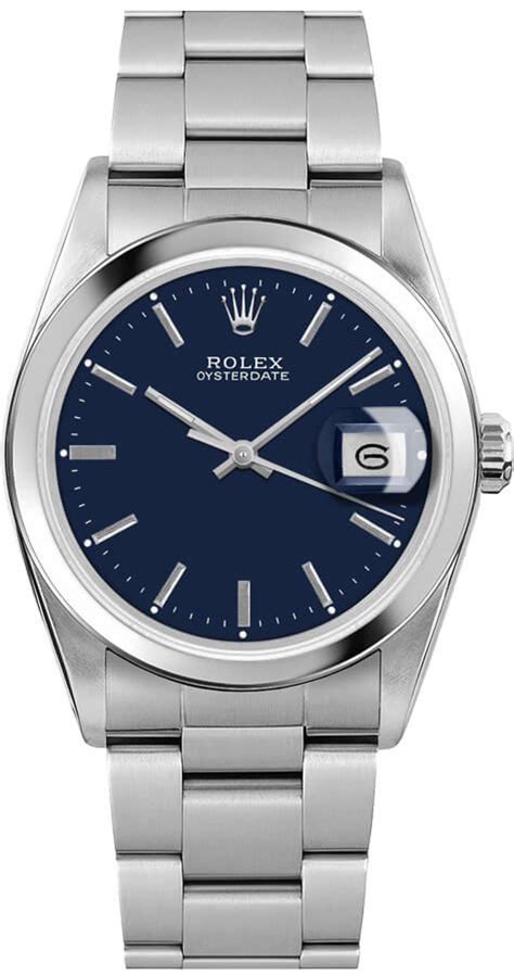 rolex oysterdate precision 34mm stainless steel unisex watch 6694 6694-bluso|rolex oysterdate 6694 manual.